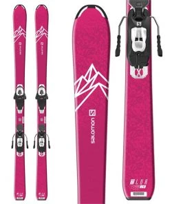 Salomon QST Lux Jr M Skis + L6 GW Bindings - Girls' 2022