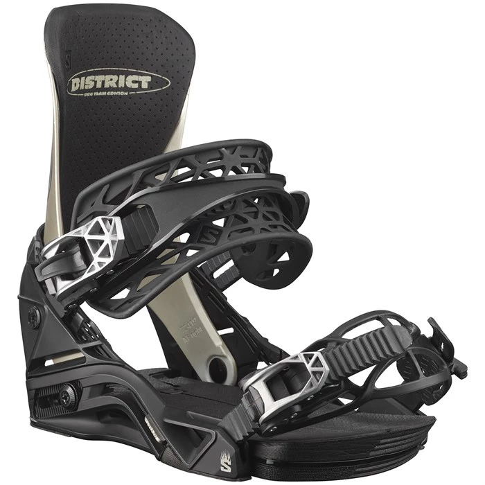 Salomon District Pro Team Snowboard Bindings 2023 4 Salomon District Pro Team Snowboard Bindings 2023 - Image 2