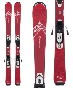 Salomon Lux M Skis + L6 GW Bindings DNR - Girls' 2022