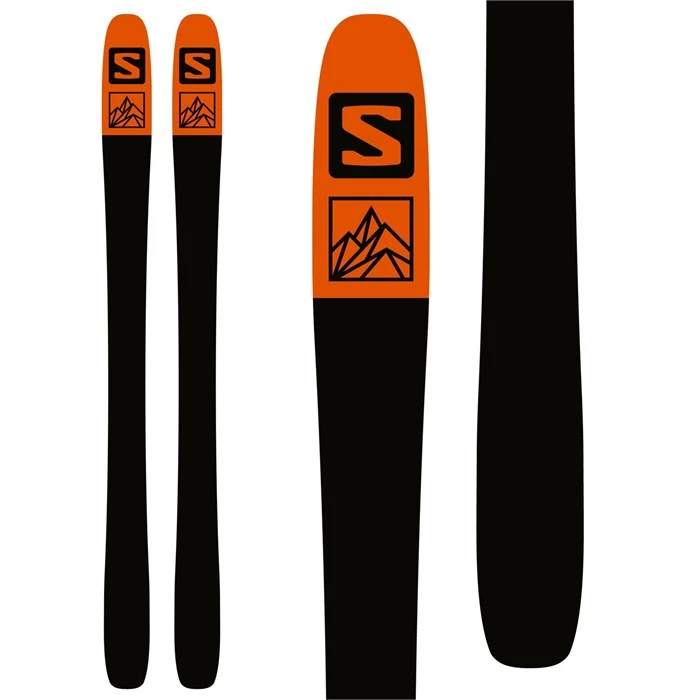 Salomon QST 98 Skis w/ Skins 2023 4 Salomon QST 98 Skis w/ Skins 2023 - Image 2