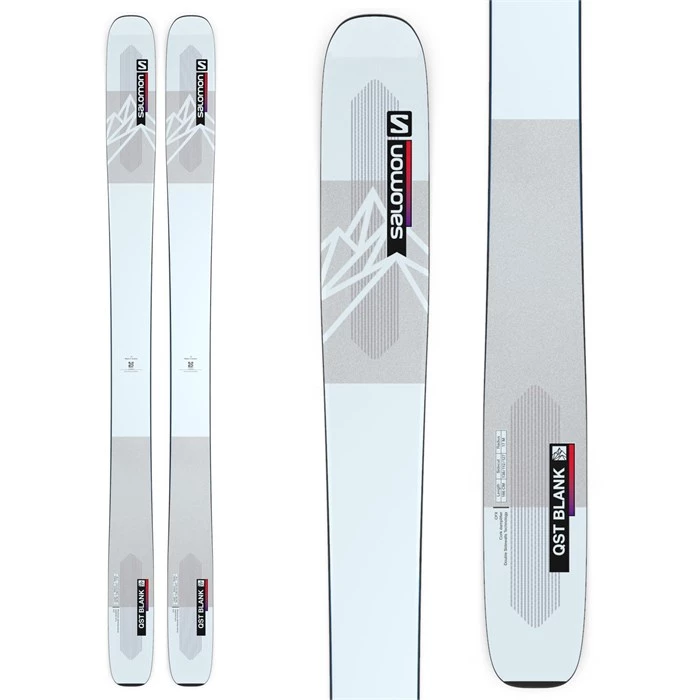Salomon QST Blank Skis w/ Skins 2023 3 Salomon QST Blank Skis w/ Skins 2023