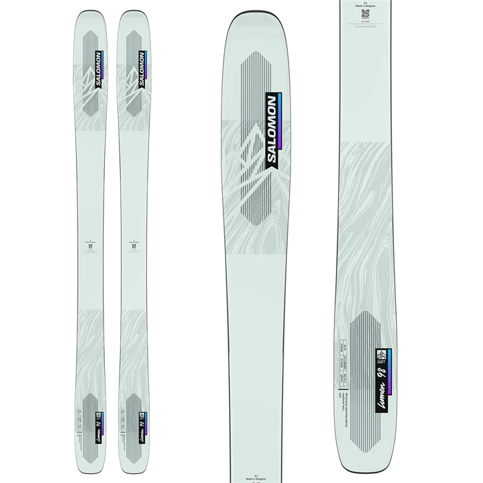 Salomon QST Lumen 98 Skis w/ Skins - Women's 2023 3 Salomon QST Lumen 98 Skis w/ Skins - Women's 2023
