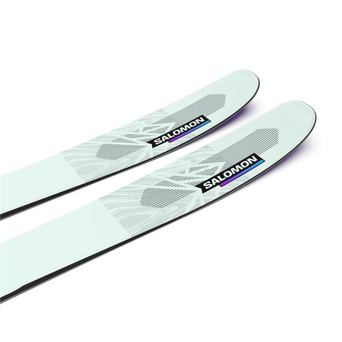 Salomon QST Lumen 98 Skis w/ Skins - Women's 2023 9 Salomon QST Lumen 98 Skis w/ Skins - Women's 2023 - Image 7