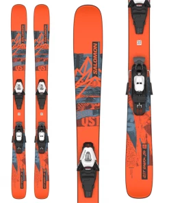 Salomon QST Spark Jr S Skis + C5 GW Bindings - Kids' 2023