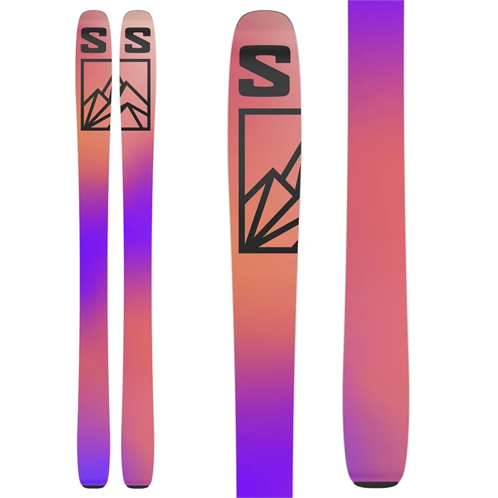 Salomon QST Stella 106 Skis w/ Skins - Women's 2023 4 Salomon QST Stella 106 Skis w/ Skins - Women's 2023 - Image 2