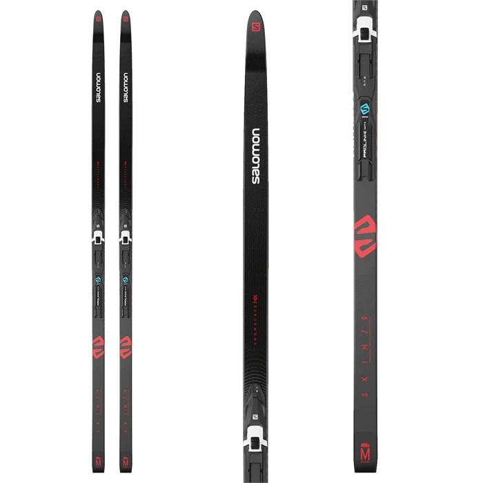 Salomon Snowscape 9 Skin Cross Country Skis + Prolink Shift Bindings 2023 3 Salomon Snowscape 9 Skin Cross Country Skis + Prolink Shift Bindings 2023